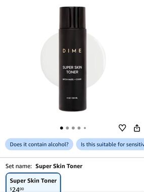 DIME Super Skin Toner – Black